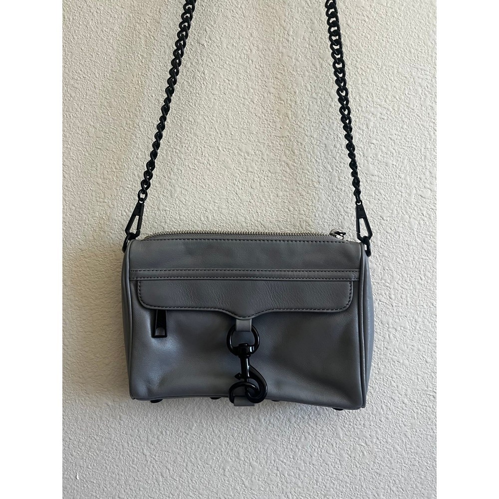 EUC Rebecca Minkoff Crossbody Handbag Grey MAC
